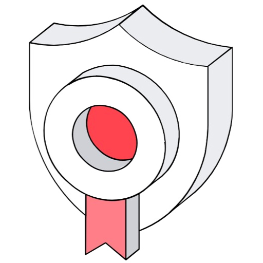 Safe and Secure - Deriv Trading (Shield Icon)